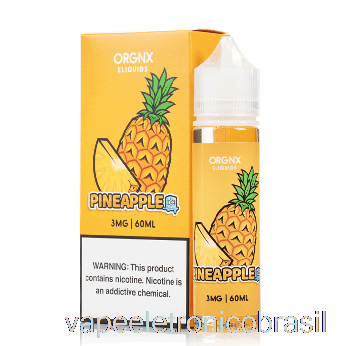 Vape Vaporesso Abacaxi Gelado - Orgnx E-líquido - 60ml 0mg